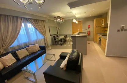 Apartment - 1 Bedroom - 2 Bathrooms for rent in Al Sadd Road - Al Sadd - Doha