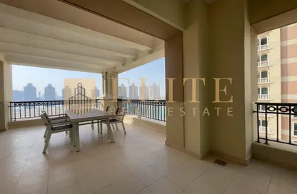 Apartment - 2 Bedrooms - 3 Bathrooms for rent in Viva Central - Viva Bahriyah - The Pearl Island - Doha