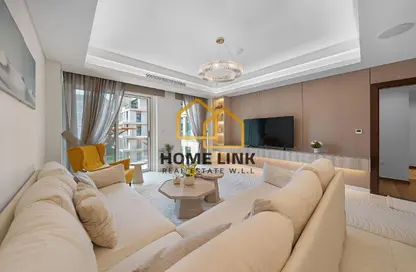 Apartment - 1 Bedroom - 2 Bathrooms for rent in Crystal Residence - The Pearl Island - Doha