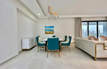 Apartment - 2 Bedrooms - 3 Bathrooms for rent in Lusail Residence - Marina District - Lusail