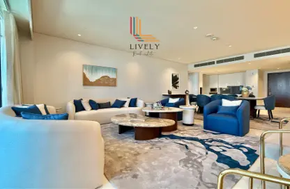 Apartment - 2 Bedrooms - 4 Bathrooms for rent in Seef Lusail - Lusail City - Lusail