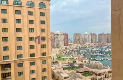 شقة - غرفة نوم - 2 حمامات للايجار في طريق بورتو الشرقي - بورتو أرابيا - جزيرة اللؤلؤة - الدوحة