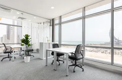 Office Space - Studio - 1 Bathroom for rent in Al Nasr Twin Towers - West Bay - Doha