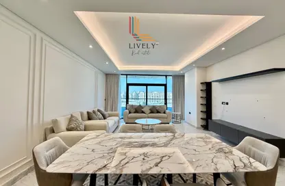 Apartment - 2 Bedrooms - 3 Bathrooms for rent in Lusail Residence - Marina District - Lusail