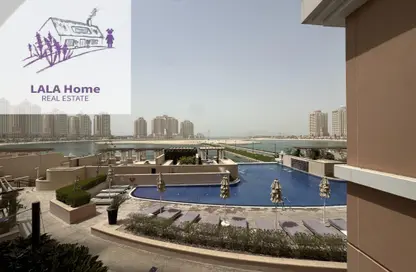 Apartment - 1 Bedroom - 2 Bathrooms for rent in Viva Central - Viva Bahriyah - The Pearl Island - Doha