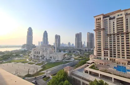 شقة - غرفة نوم - 2 حمامات للايجار في 5 تاور - بورتو أرابيا - جزيرة اللؤلؤة - الدوحة