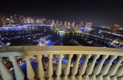 Apartment - 3 Bedrooms - 4 Bathrooms for rent in Tuscan Tower - Porto Arabia - The Pearl Island - Doha