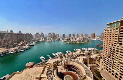 Apartment - 2 Bedrooms - 3 Bathrooms for rent in East Porto Drive - Porto Arabia - The Pearl Island - Doha