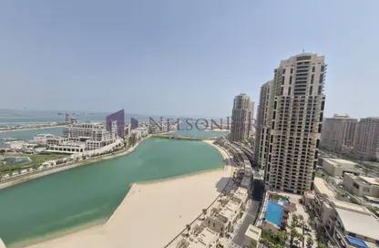شقة - غرفة نوم - 1 حمام للايجار في ابراج باي - منطقة الأبراج - جزيرة اللؤلؤة - الدوحة