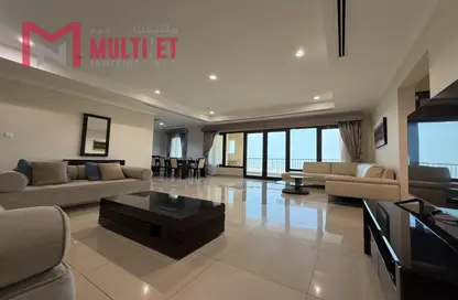 شقة - 3 غرف نوم - 4 حمامات للايجار في طريق بورتو الشرقي - بورتو أرابيا - جزيرة اللؤلؤة - الدوحة