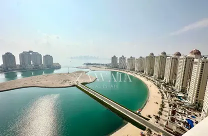 Apartment - Studio - 1 Bathroom for rent in Viva West - Viva Bahriyah - The Pearl Island - Doha