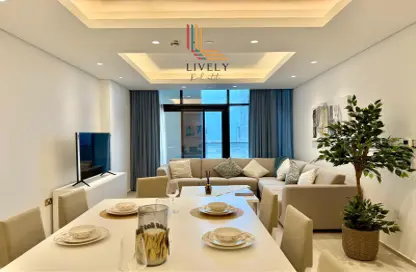 Apartment - 3 Bedrooms - 3 Bathrooms for rent in Artan Residence Apartments Fox Hills 150 - Fox Hills - Lusail
