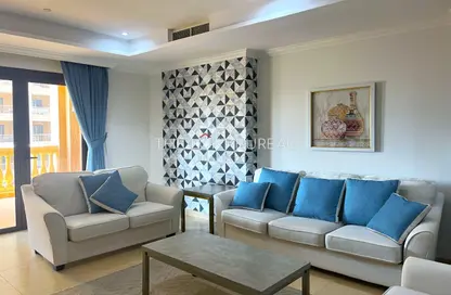 Apartment - 1 Bedroom - 2 Bathrooms for rent in Tower 5 - Porto Arabia - The Pearl Island - Doha