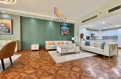 Apartment - 1 Bedroom - 1 Bathroom for rent in Lusail Residence - Marina District - Lusail