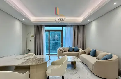 Apartment - 2 Bedrooms - 3 Bathrooms for rent in Marina Tower 23 - Marina District - Lusail Apartment - 2 Bedrooms - 3 Bathrooms for rent in Marina Tower 23 - Marina District - Lusail