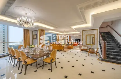 Apartment - 3 Bedrooms - 5 Bathrooms for rent in West Bay Tower - West Bay - West Bay - Doha