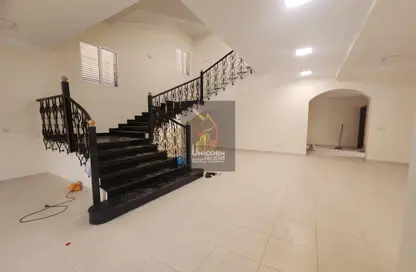 Stairs image for: Villa - 7 Bedrooms - 7 Bathrooms for rent in Bu Hamour Street - Abu Hamour - Doha, Image 1