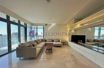 شقة - غرفة نوم - 2 حمامات للايجار في برج سيف لوسيل 1 - سيف لوسيل - مدينة اللسيل - الوسيل