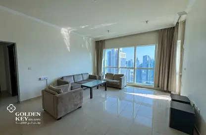 Apartment - 2 Bedrooms - 3 Bathrooms for rent in West Bay Tower - West Bay - West Bay - Doha
