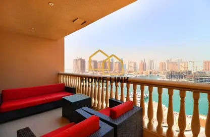 Apartment - 3 Bedrooms - 4 Bathrooms for sale in East Porto Drive - Porto Arabia - The Pearl Island - Doha