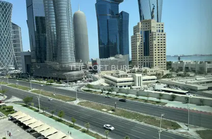 مساحات مكتبية - استوديو - 1 حمام للايجار في برج وست باي - الخليج الجنوبي - الخليج الغربي - الدوحة