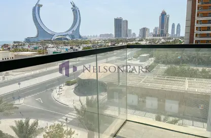 Apartment - 1 Bedroom - 2 Bathrooms for rent in Marina  25 - Marina District - Lusail