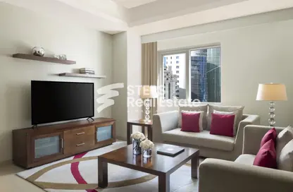 Apartment - 2 Bedrooms - 3 Bathrooms for rent in Al Shatt Street - West Bay - Doha