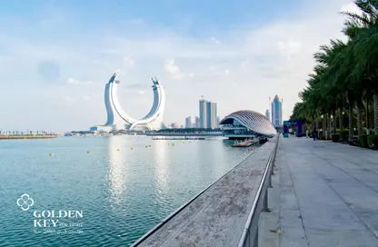 شقة - غرفة نوم - 2 حمامات للايجار في 195 مساكن مارينا - منطقة المارينا - الوسيل