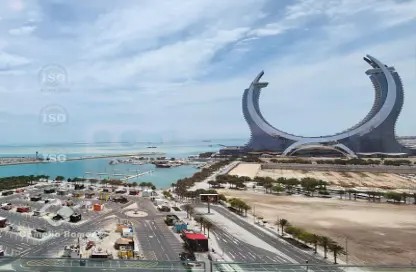 Apartment - 1 Bedroom - 2 Bathrooms for rent in Lusail Marina Heights - Marina District - Lusail Apartment - 1 Bedroom - 2 Bathrooms for rent in Lusail Marina Heights - Marina District - Lusail