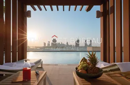 Apartment - 1 Bedroom - 2 Bathrooms for rent in Abraj Quartiers - The Pearl Island - Doha