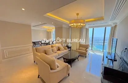 Apartment - 3 Bedrooms - 4 Bathrooms for rent in West Bay Tower - West Bay - West Bay - Doha
