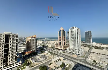 شقة - غرفة نوم - 2 حمامات للايجار في 195 مساكن مارينا - منطقة المارينا - الوسيل