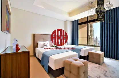 Apartment - 2 Bedrooms - 3 Bathrooms for rent in Abraj Bay - Abraj Quartiers - The Pearl Island - Doha
