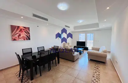 Apartment - 2 Bedrooms - 3 Bathrooms for rent in West Porto Drive - Porto Arabia - The Pearl Island - Doha