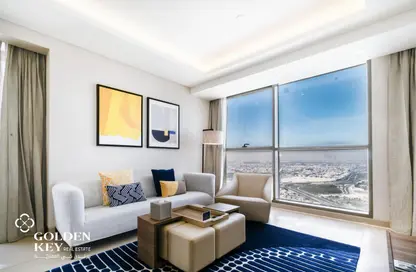 Hotel Apartments - 2 Bedrooms - 3 Bathrooms for rent in West Bay Tower - West Bay - West Bay - Doha