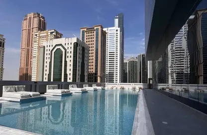 Apartment - 1 Bedroom - 2 Bathrooms for rent in 35 West Bay - West Bay - Doha Apartment - 1 Bedroom - 2 Bathrooms for rent in 35 West Bay - West Bay - Doha