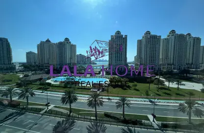 Apartment - 1 Bedroom - 2 Bathrooms for rent in Viva Central - Viva Bahriyah - The Pearl Island - Doha