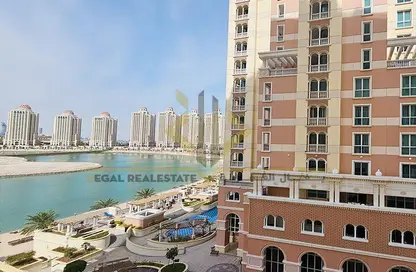 Apartment - 1 Bedroom - 2 Bathrooms for rent in Tower 23 - Viva Bahriyah - The Pearl Island - Doha