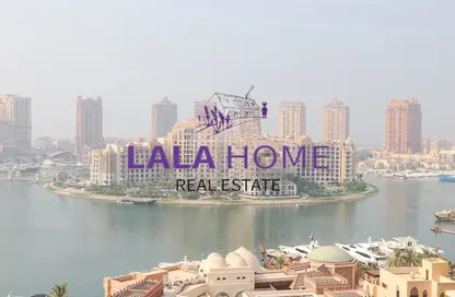 شقة - غرفة نوم - 2 حمامات للايجار في طريق بورتو الشرقي - بورتو أرابيا - جزيرة اللؤلؤة - الدوحة