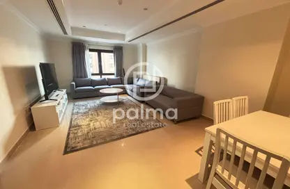 Apartment - 1 Bedroom - 2 Bathrooms for rent in East Porto Drive - Porto Arabia - The Pearl Island - Doha