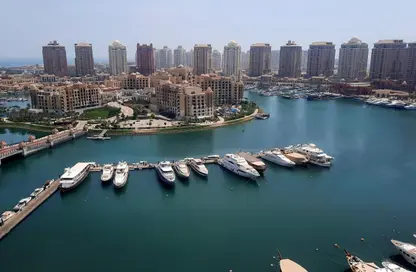 Apartment - 3 Bedrooms - 4 Bathrooms for rent in East Porto Drive - Porto Arabia - The Pearl Island - Doha