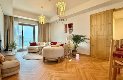 Apartment - 1 Bedroom - 2 Bathrooms for rent in Burj DAMAC Waterfront - Waterfront Residential - The Waterfront - Lusail