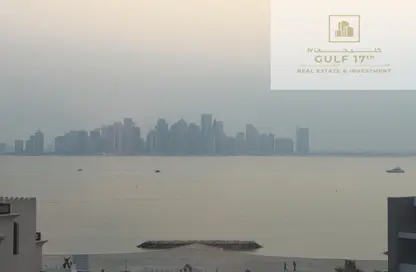 شقة - 2 غرف نوم - 4 حمامات للايجار في فيلات البلاج - حي الفيلات - جزيرة اللؤلؤة - الدوحة