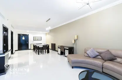 Apartment - 2 Bedrooms - 3 Bathrooms for rent in West Bay Tower - West Bay - West Bay - Doha