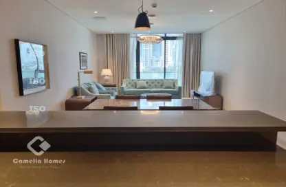 شقة - 2 غرف نوم - 4 حمامات للايجار في لوسيل ريسيدينس - منطقة المارينا - الوسيل