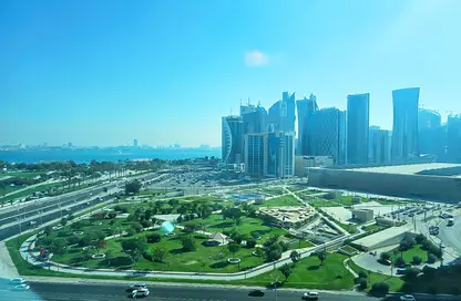 Office Space - Studio - 4 Bathrooms for rent in Al Jazeera Tower - West Bay - West Bay - Doha