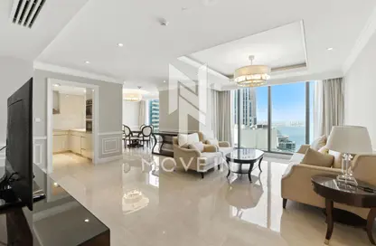 Apartment - 2 Bedrooms - 2 Bathrooms for rent in West Bay Tower - West Bay - West Bay - Doha