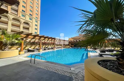 Apartment - 1 Bedroom - 2 Bathrooms for rent in East Porto Drive - Porto Arabia - The Pearl Island - Doha