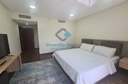 Room / Bedroom image for: Apartment - 2 Bedrooms - 3 Bathrooms for rent in Fox Hills - Fox Hills - Lusail, Image 1
