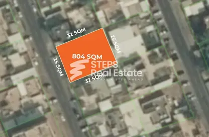 صورة لـ موقع على الخريطة قطعة أرض - استوديو للبيع في العسيري - العسيري - الدوحة ، صورة رقم 1